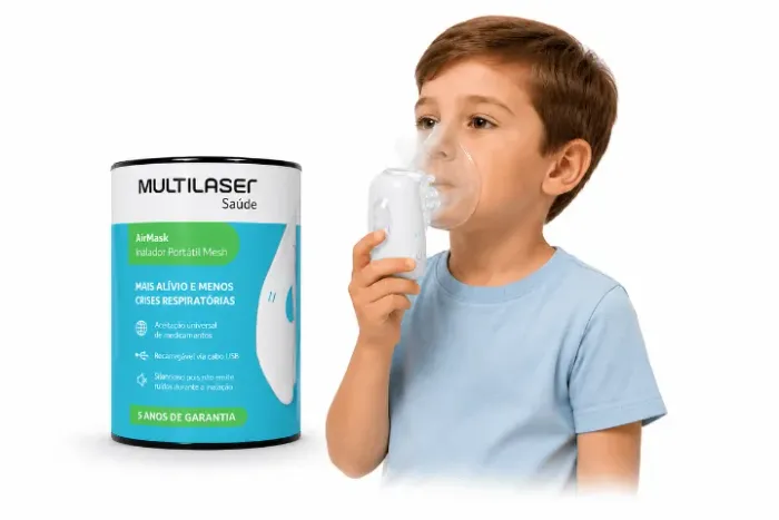 novo nebulizador mesh portátil multilaser #novo