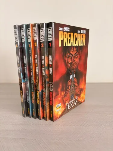 Preacher (Volumes 1 ao 6) da Editora Panini