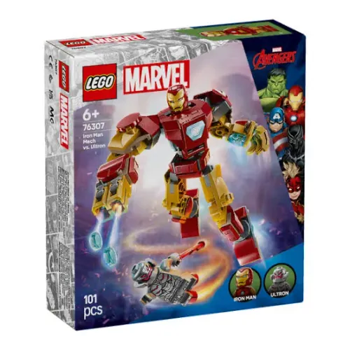 Lego iron man / homem de ferro vs ultron marvel