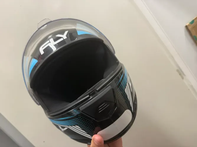 Capacete seminovo usado 4x