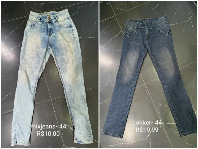 Calça jeans feminina Tam 44