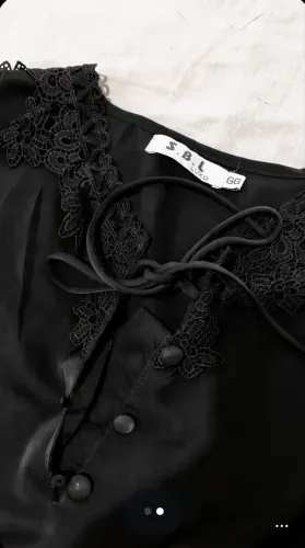 Blusa preta gg 