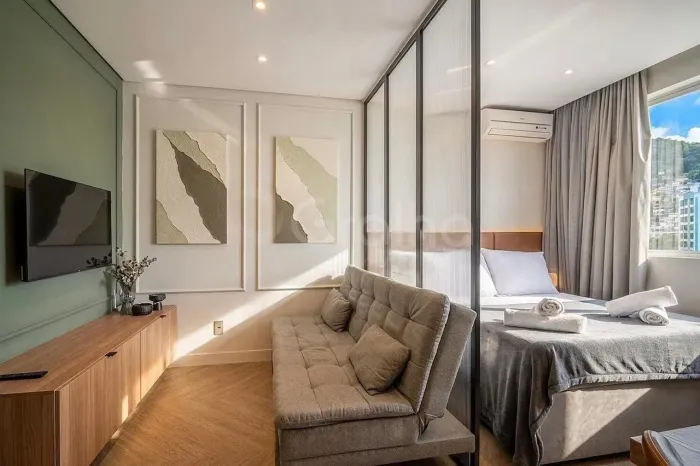 Estúdio de 23m² no Centro