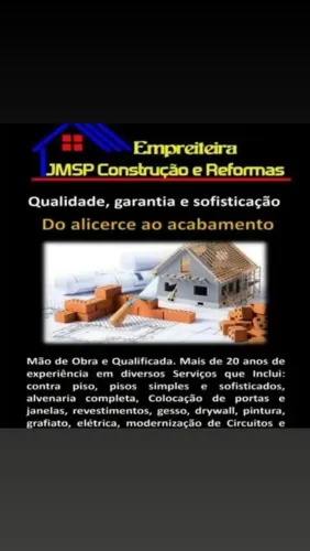 Construção e Reformas em geral