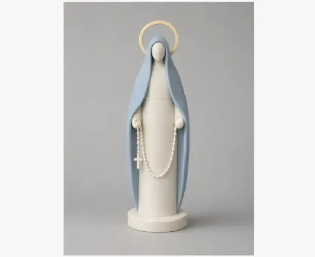 Estátua Nossa Senhora - VIrgem Maria - 15cm (modelo 07)