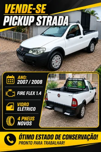 Fiat Strada 1.4 MPI Fire Flex 8V CS 2008