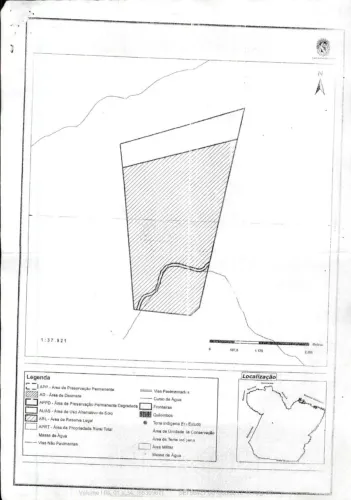 Lote com 970 hectares 