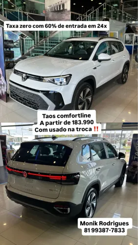 Volkswagen Taos Comfortline 1.4 250 TSI Flex AUT 2026