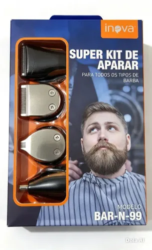 Kit completo barbeador