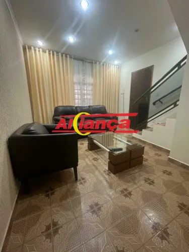 Sobrado com edícula e 4 quartos para alugar, 150 m² - Vila Flórida - Guarulhos