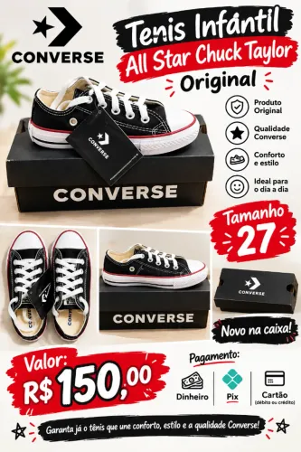 All Star Converse Chuck Taylor Infantil
