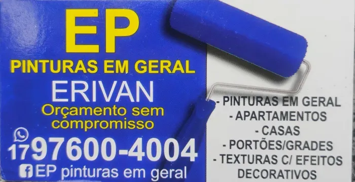 Trabalho com pintura em geral orçamento sem whatsapp *compromisso 