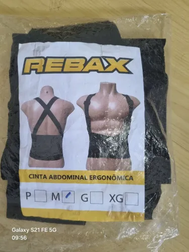 Cinta Abdominal Ergonômica