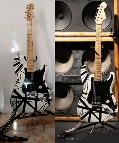 Guitarra Strato "Frank" - EVH - handmade