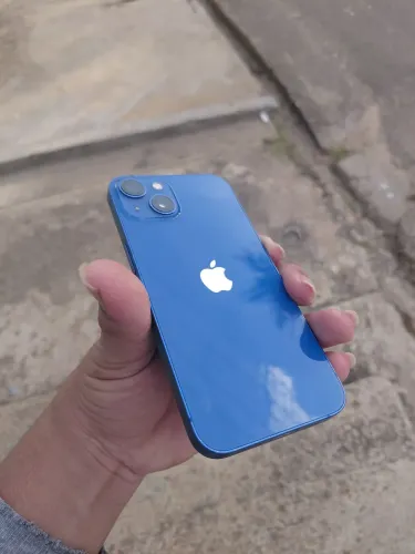 ? iPhone Azul - Muito Conservado | Aceito Troca! ?