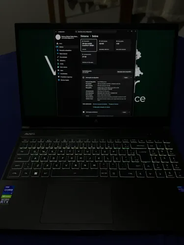 Notebook Avell A52 HYB Gamer/Engenharia
