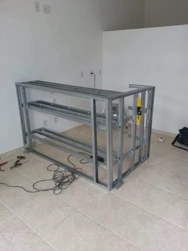 Balcão em drywall