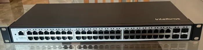 Switch Intelbras SG-S264 MR L2 - 48 Portas Gigabit - Preço Imbatível!