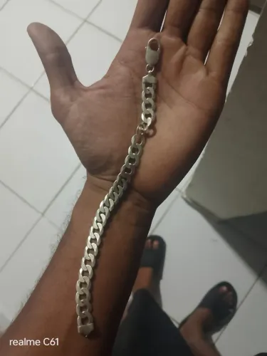 Pulseira de prata