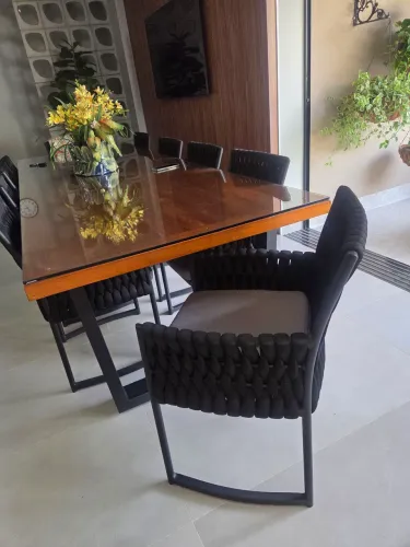 Mesa de jantar 12 lugares