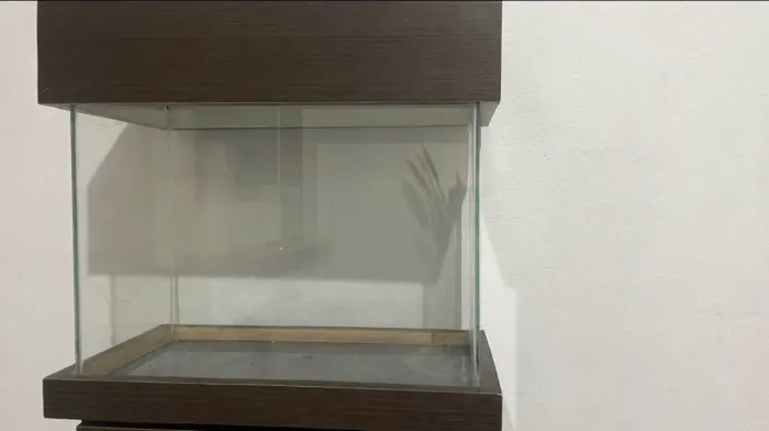 Aquário e luminária Led 