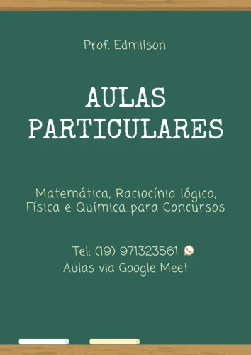 Aulas Particulares Online ou Presenciais em Fortaleza