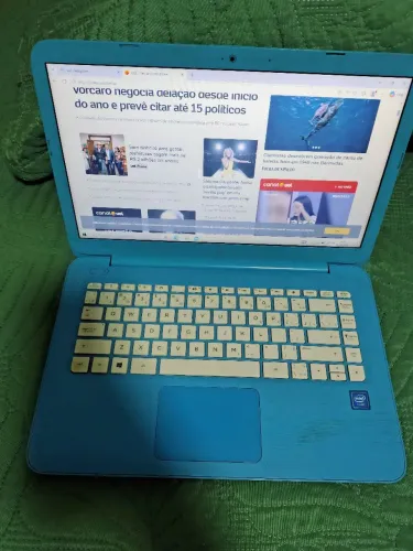 Notebook UltraBook Semi Novo HP Intel Dual Core 4Gb Windows 10 com SSD 32GB