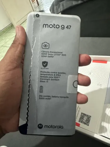 Moto G47 novo sem uso lacrado