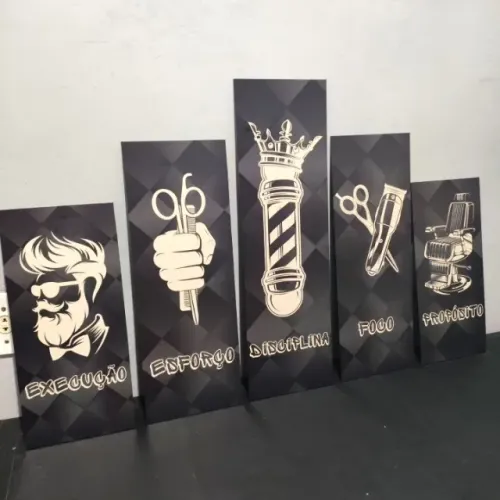Quadros para Barbearia | Modelos Exclusivos