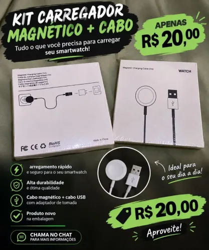 Carregador Magnético Para Apple Watch Original