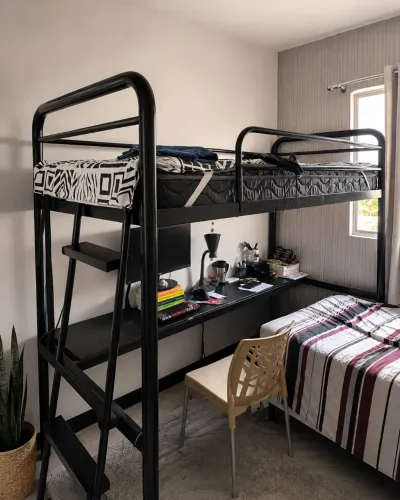 Beliche Tubular Tok&Stok Original com Escrivaninha - Excelente Estado