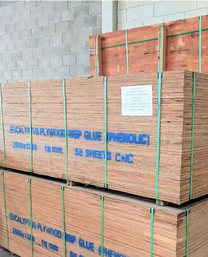 Compensado Eucalipto WBP 18mm B/C 2500x1250 - Pallet Fechado
