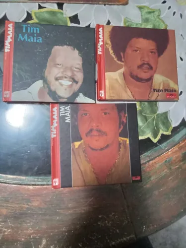 3 livros CD Tim Maia álbuns Anos 70 1970 1971 1978 coleção Abril