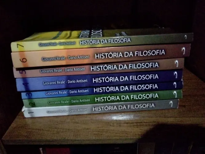 Giovanni Reale História da Filosofia livros completos