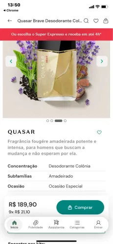 Quasar brave