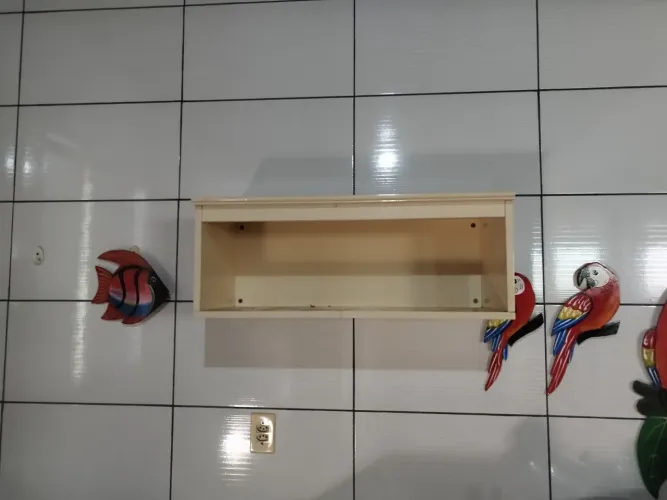 Nicho de Parede 70x30x30 cm - Ideal para Cozinha, Quarto ou Escritório