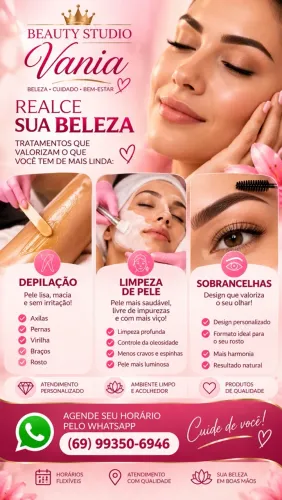 Depilação, Limpeza de Pele e Sobrancelhas - São Luís