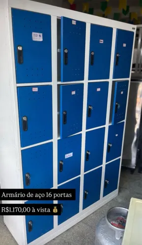 Armário 16 portas