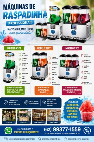 MÁQUINA DE RASPADINHA