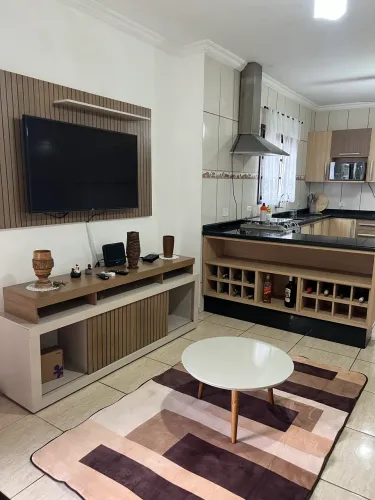 Casa na praia 3 quartos com área gourmet