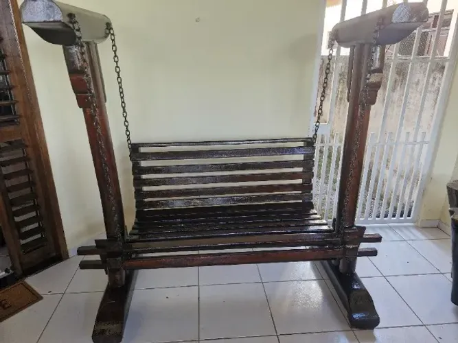 Banco Balanço em Madeira Timborana