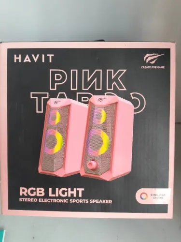 Lt 047 Caixa De Som Gamer Havit RGB