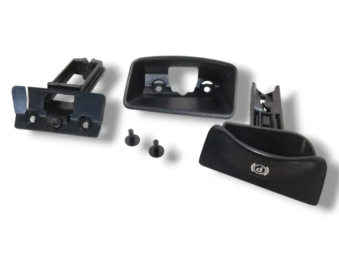 Kit Puxador Freio De Mão Mercedes Cls 500 2005 2114200077 Preto