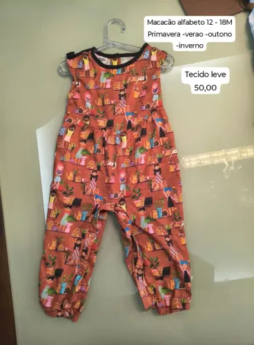 Macacão menina