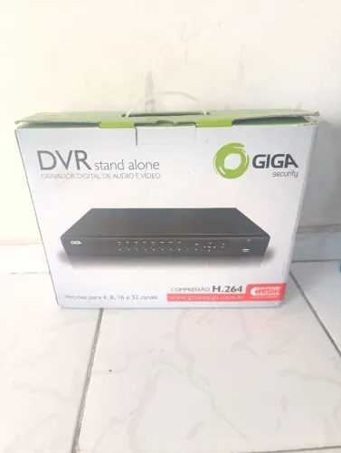 DVR gravador digital de áudio e vídeo