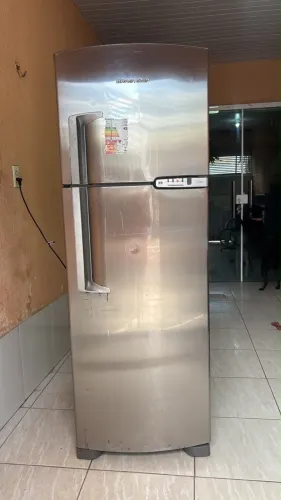Geladeira Brastemp inox