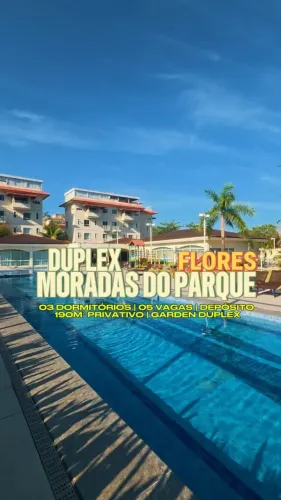 Apartamento Duplex com Garden no Moradas do Parque