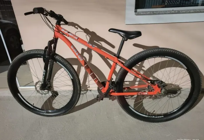 Bicicleta revisada quadro de alumínio Caloi