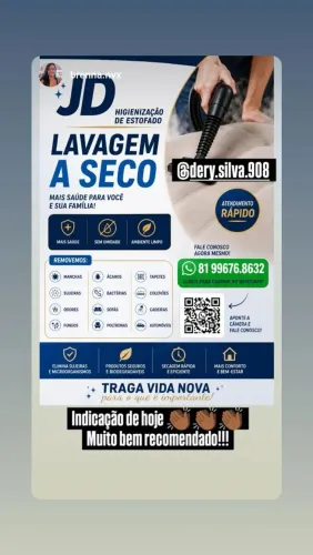 Jd higienização de estofados