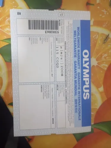 Raridades Máquina Olympus